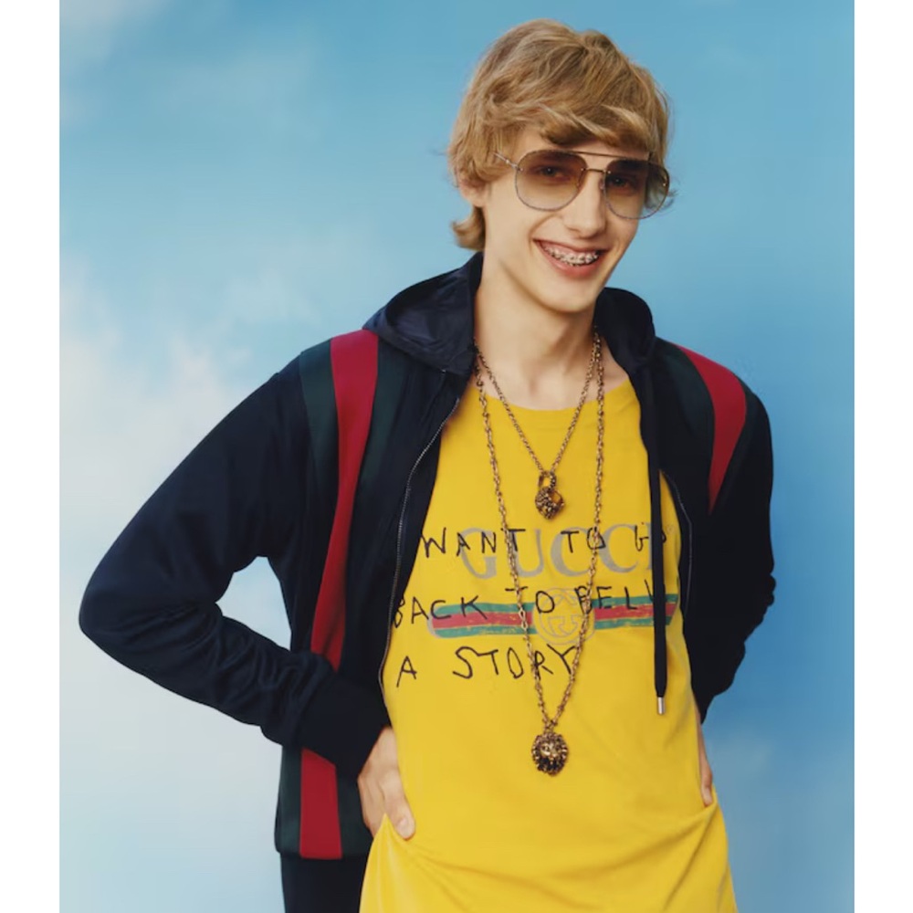 Gucci x Coco Captain “I Want to Go Back to Beliving a Story” T-Shirt Medium